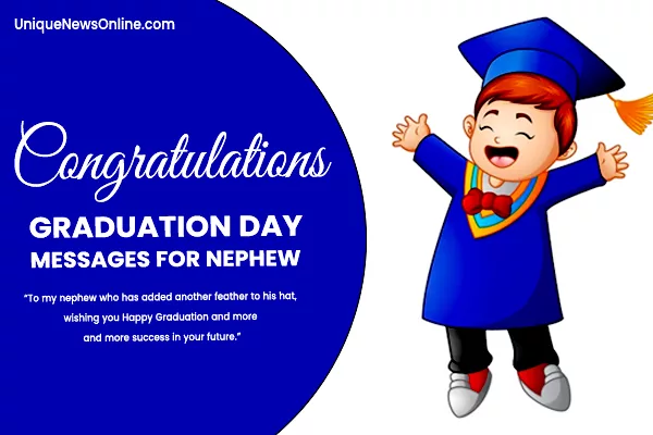 Funny Graduation Wishes for Nephew