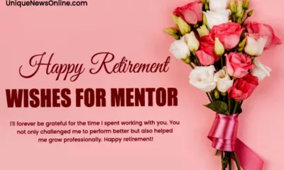 Retirement wishes for Mentor