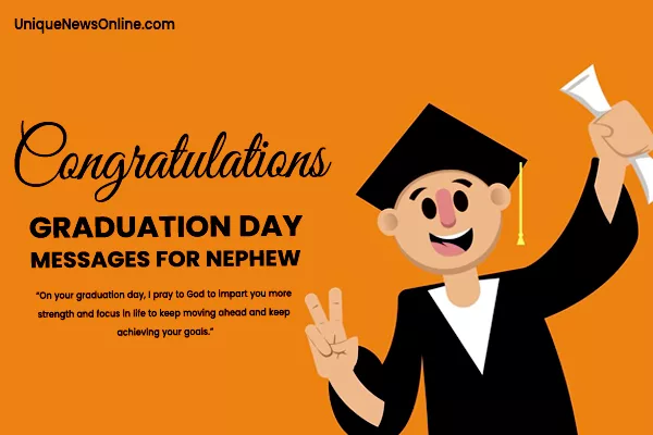Congratulations on your graduation, nephew! Your high school diploma is like a golden ticket – it won't get you into a chocolate factory, but it might help you navigate the ups and downs of life.