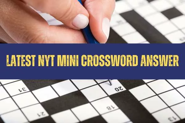 "Amorphous shape" Latest NYT Mini Crossword Clue Answer Today