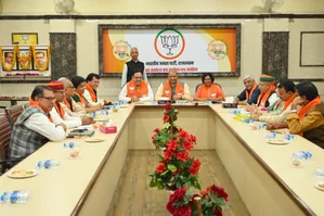 BJP core committee meeting in Jaipur discusses roadmap for LS polls
