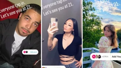 What is the viral 'Everyone Tap In See You At 21' throwback trend?