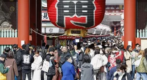 Foreign visitors to Japan in January returns to pre-pandemic level