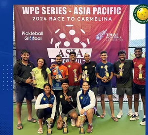 India win 6 medals at WPC series- 2024 Asia Pickleball Open