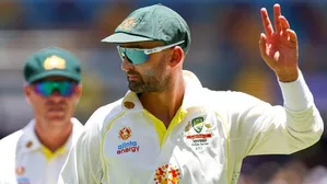 Keep that up and you'll play higher grades quickly, says Nathan Lyon praising Indian fan's bowling