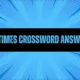 Latest LA Times Crossword Puzzle Answers Today