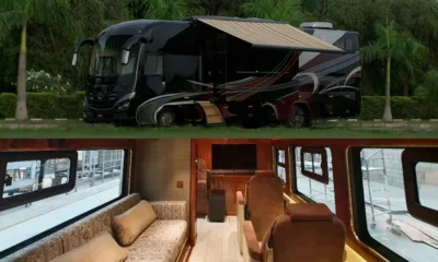 This luxury home on wheels comes with kitchen, washroom, TV and more