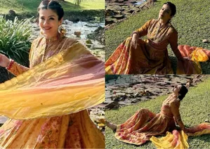 Raveena soaks up some sunshine in Tadoba: 'Grab happiness where you can'