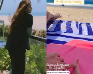 Rubina Dilaik presents vision of 'perfect morning' with her daughter
in Goa