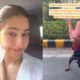 Sara Ali Khan spots 'talent' at traffic signal in Delhi