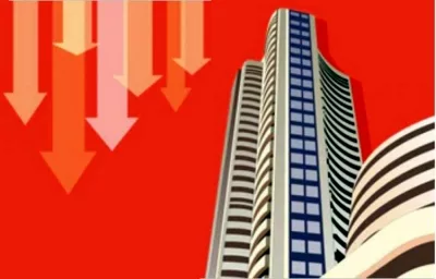 Sensex down more than 300 points