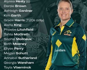 Vlaeminck, Molineux return as Australia name women's white-ball squad for Bangladesh tour