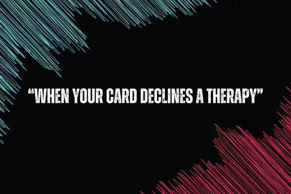 Here's What TikTok Trend, 'when your card declines at therapy' Means