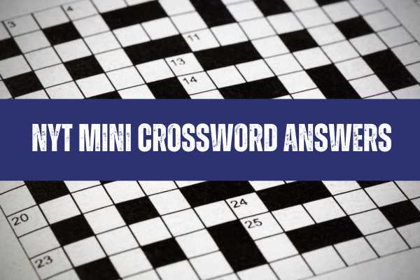 Word after lightning or stink, in mini-golf NYT Mini Crossword Clue Answer Today