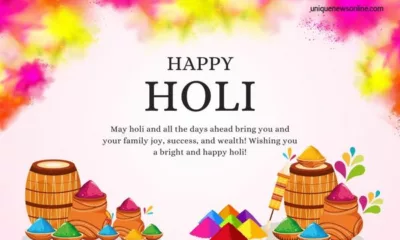 Happy Holi 2024 Wishes, Images, Messages, Quotes, Greetings, Shayari, Cliparts and Instagram Captions