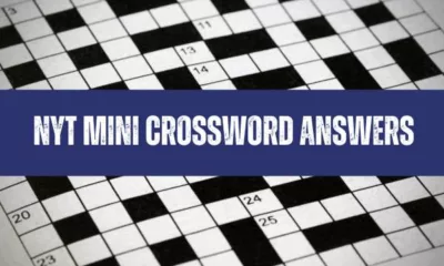 "With 4-Across, what the pirate said on his 80th birthday, in a dad joke" Latest NYT Mini Crossword Clue Answer Today
