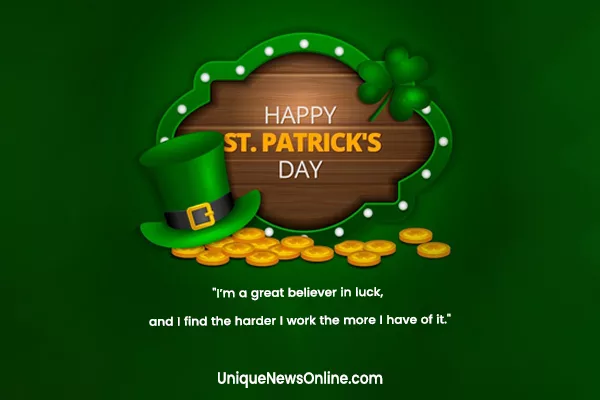 Saint Patrick's Day 2024 Wishes, Quotes, Images, Messages, Greetings, Sayings, Cliparts and Instagram Captions