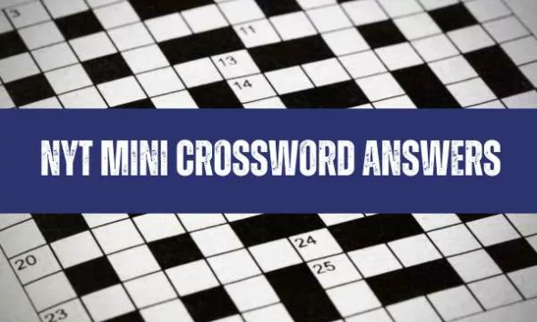“Breaks down”, in mini-golf NYT Mini Crossword Clue Answer Today