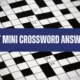 "Author Patchett" Latest NYT Mini Crossword Clue Answer Today