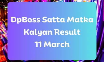 Dpboss Satta Matka Kalyan Result Today 11 March 2024 – LIVE Updates for Kalyan Satta King