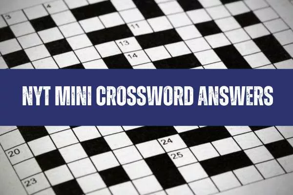 "See 1-Down" Latest NYT Mini Crossword Clue Answer Today