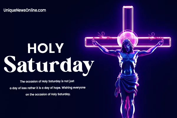 Holy Saturday Messages