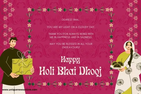 Happy Holi Bhai Dooj Messages