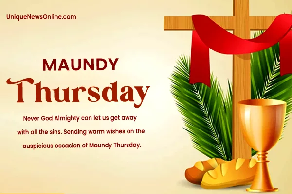 Maundy Thursday Greetings