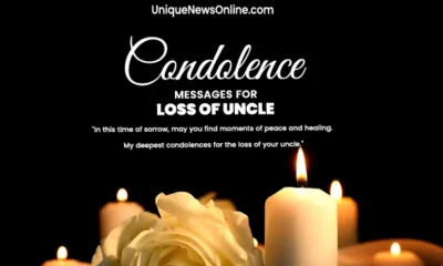 condolence messages for loss of uncle