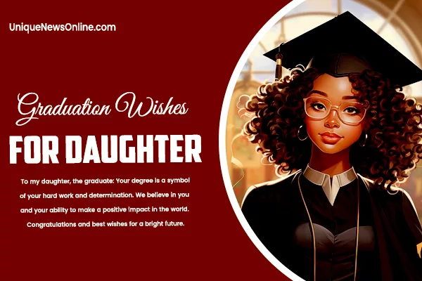 Graduation Wishes for Daughter from Parents