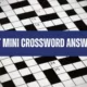 “Question asked while tapping”, in mini-golf NYT Mini Crossword Clue Answer Today