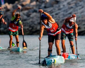 Antonio Morio finishes first in men’s open category of inaugural India Paddle Festival