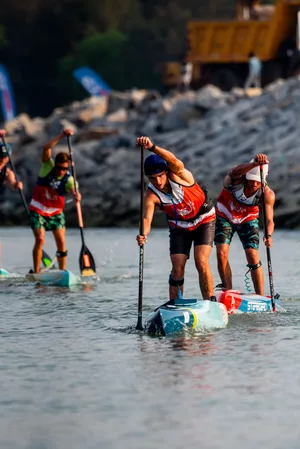 Antonio Morio finishes first in men’s open category of inaugural India Paddle Festival
