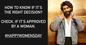Arjun knows a right decision has been made 'if it is approved by a woman'