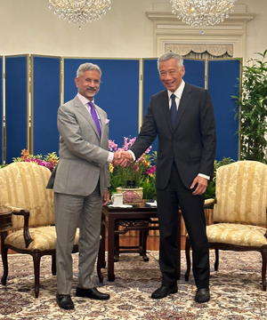 EAM Jaishankar meets Singapore's top leadership, conveys PM Modi's greetings