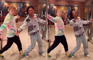 After Armaan Malik, Ed Sheeran does SRK's iconic pose with the man himself