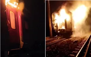 Fire breaks out in AC coach of Mumbai-bound Holi special train in Bihar's Bhojpur