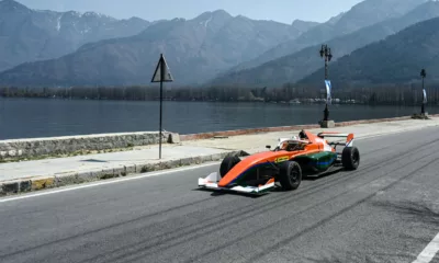 Fast lane with a view: Kashmir witnesses first Formula 4 race show near Dal Lake