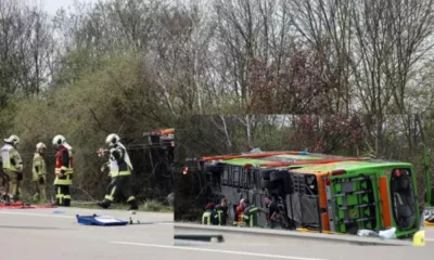 A Motorway Crash in Germany's Leipzig Resulted in Several Injuries and Five Casualties 