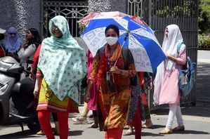 Heatwave conditions in Gujarat as several cities record around 40 degrees temperature
