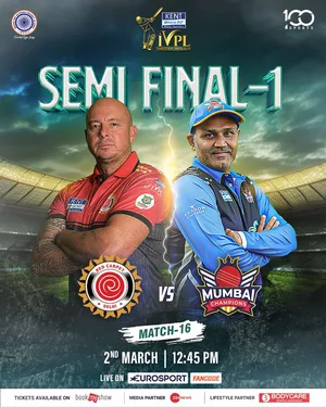 IVPL: Red Carpet Delhi vs Mumbai Champions, VVIP Uttar Pradesh vs Chhattisgarh Warriors, promise epic semi-final showdown