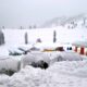 J&K: Heavy snowfall in mountains, rain lashes plains