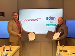 Mahindra joins Adani Total Energies E-Mobility Ltd to boost EV charging infra (Lead)