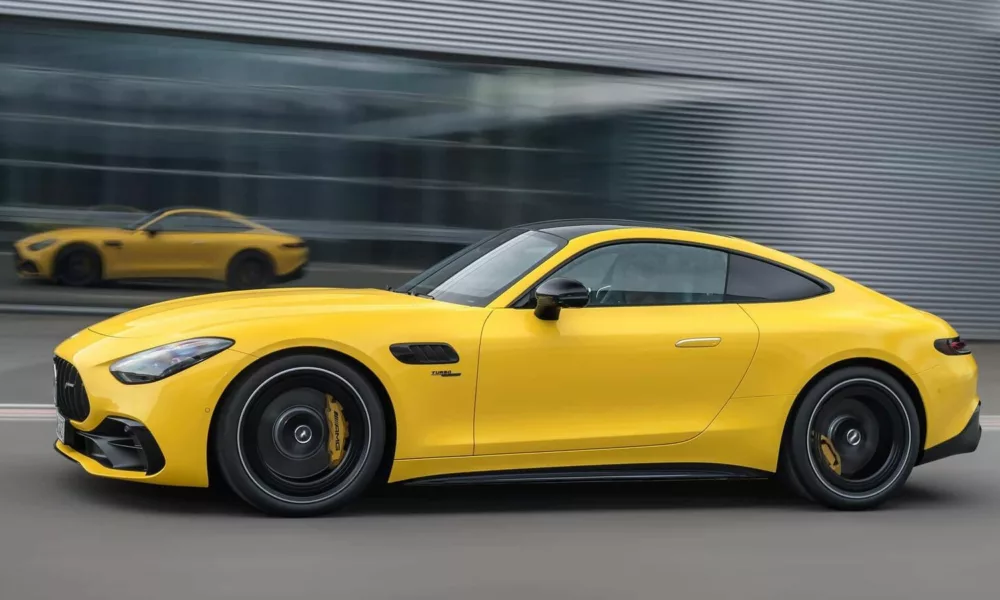 New Mercedes-AMG GT43 Coupe drops V8 engine and AWD, gets a four-cylinder motor