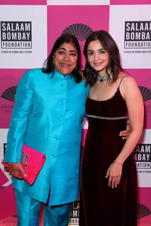 Alia hosts Hope Gala for Salaam Bombay Foundation in London; Mira Nair joins her