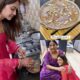 New bride Kriti Kharbanda cooks halwa for her 'pehli rasoi':
'Approved by dadi'