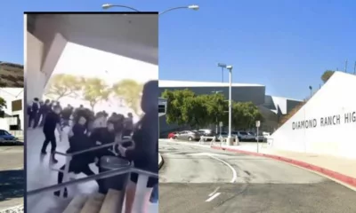 Video of a man pulling out a gun on Pomona High School students goes viral 