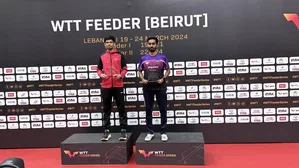 Table Tennis: Sathiyan clinches historic WTT Feeder title; Diya-Manush mixed doubles champions