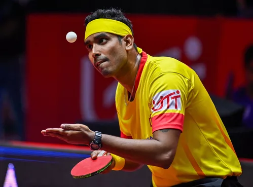 Singapore Smash: Sharath Kamal beats World No. 13 to reach round of 16