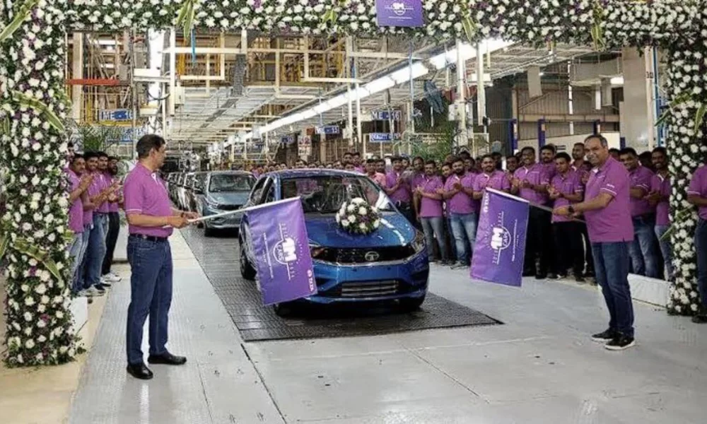 Tata Motors rolls out 1 millionth car from its Sanand facility